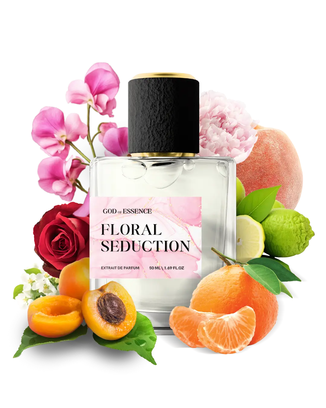 "FLORAL SEDUCTION" EXTRAIT DE PARFUM FOR WOMEN - God Of Essence