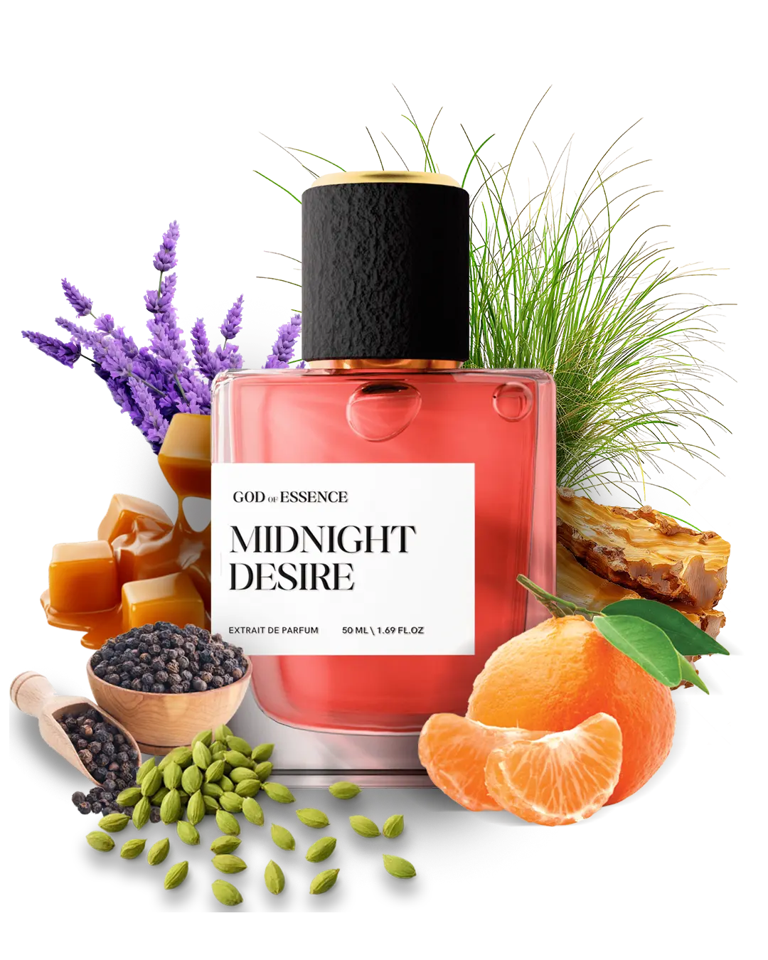"MIDNIGHT DESIRE" EXTRAIT DE PARFUM FOR MEN - God Of Essence