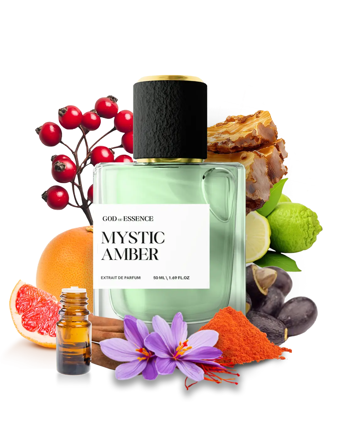 "MYSTIC AMBER" EXTRAIT DE PARFUM FOR MEN - God Of Essence