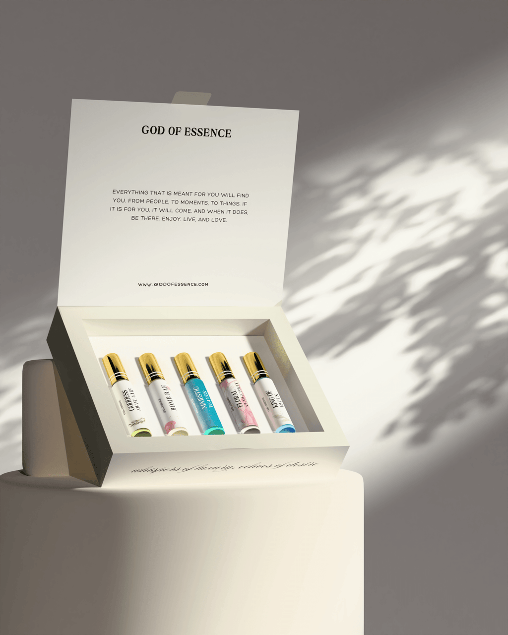 DISCOVERY SET (5 X 10ML) - CUSTOMIZED - God Of Essence