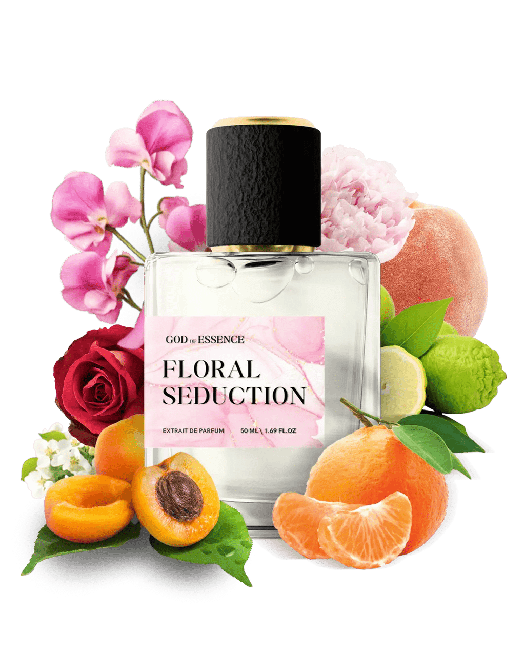"FLORAL SEDUCTION" EXTRAIT DE PARFUM FOR WOMEN - God Of Essence