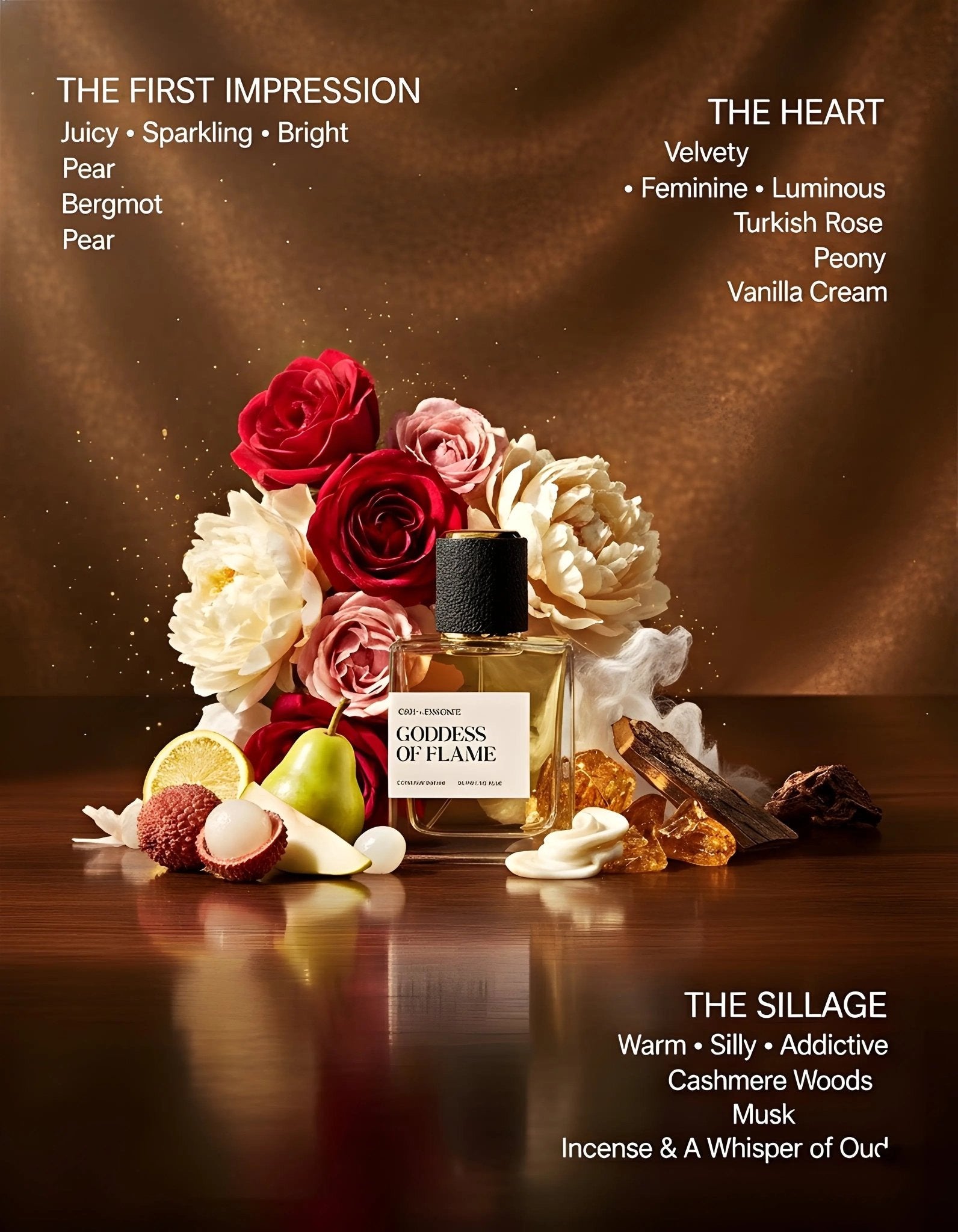 "GODDESS OF FLAME" EXTRAIT DE PARFUM FOR WOMEN - God Of Essence