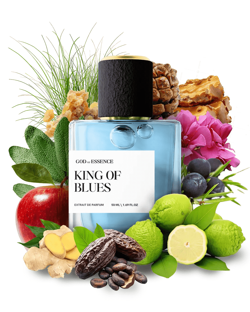 "KING OF BLUES" EXTRAIT DE PARFUM FOR MEN - God Of Essence