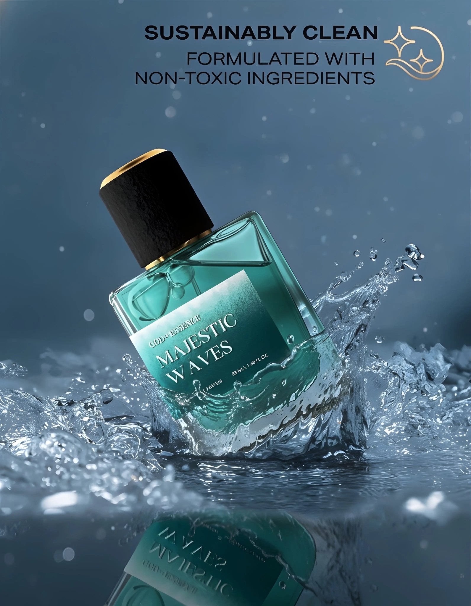 "MAJESTIC WAVES" EXTRAIT DE PARFUM FOR MEN - God Of Essence