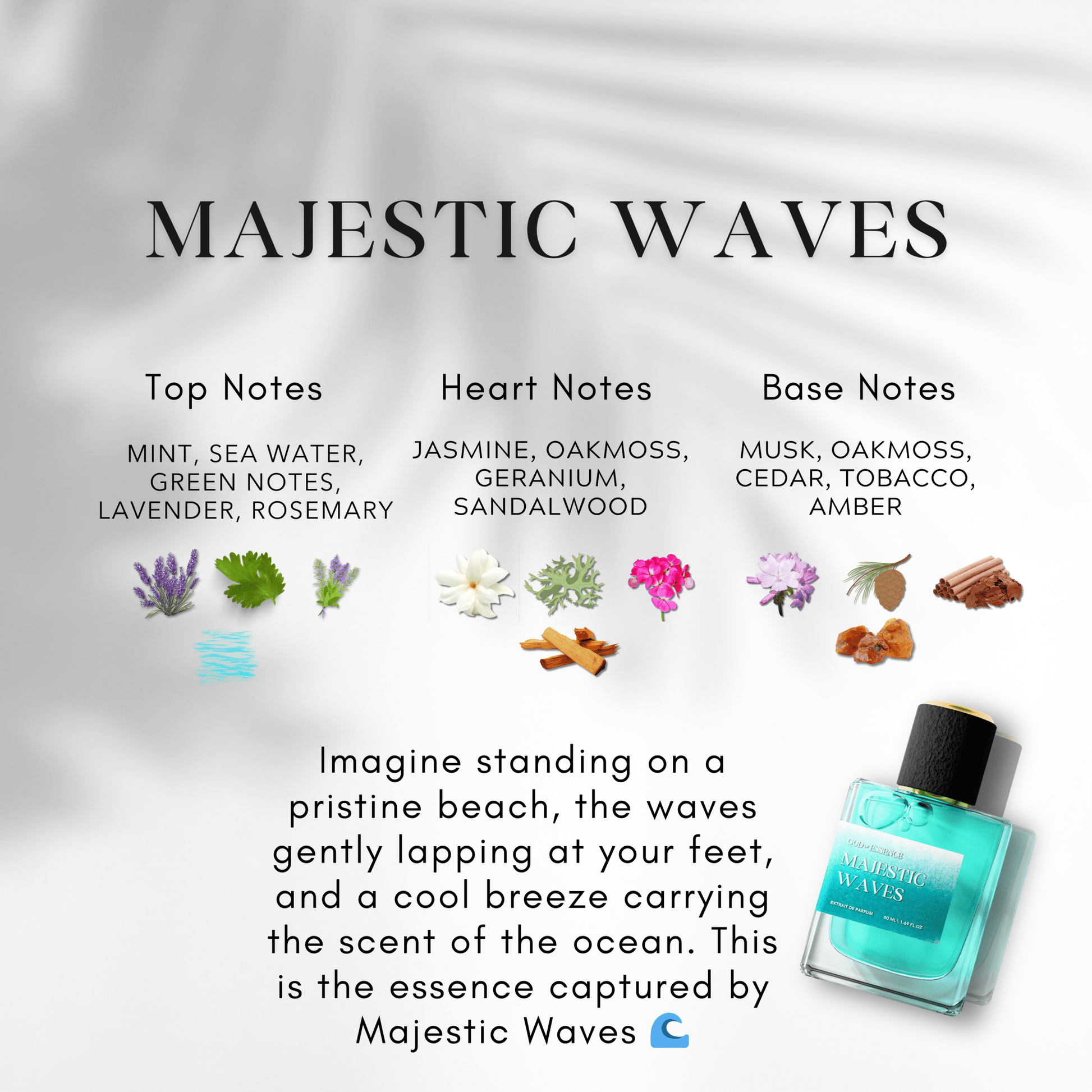 MAJESTIC WAVES FOR HIM (50ML) - God Of Essence