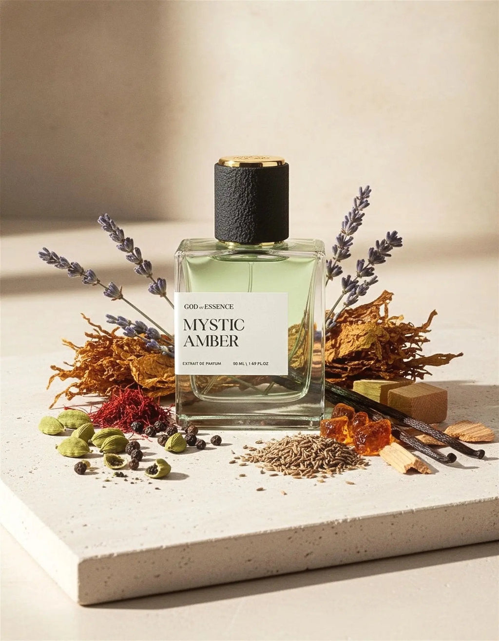 "MYSTIC AMBER" EXTRAIT DE PARFUM FOR MEN - God Of Essence