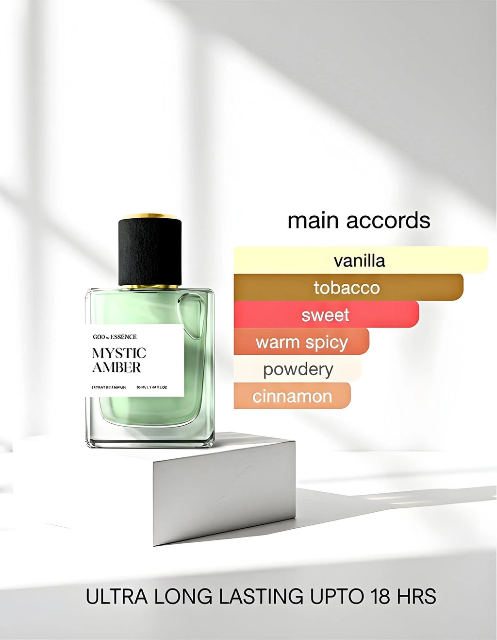 "MYSTIC AMBER" EXTRAIT DE PARFUM FOR MEN - God Of Essence