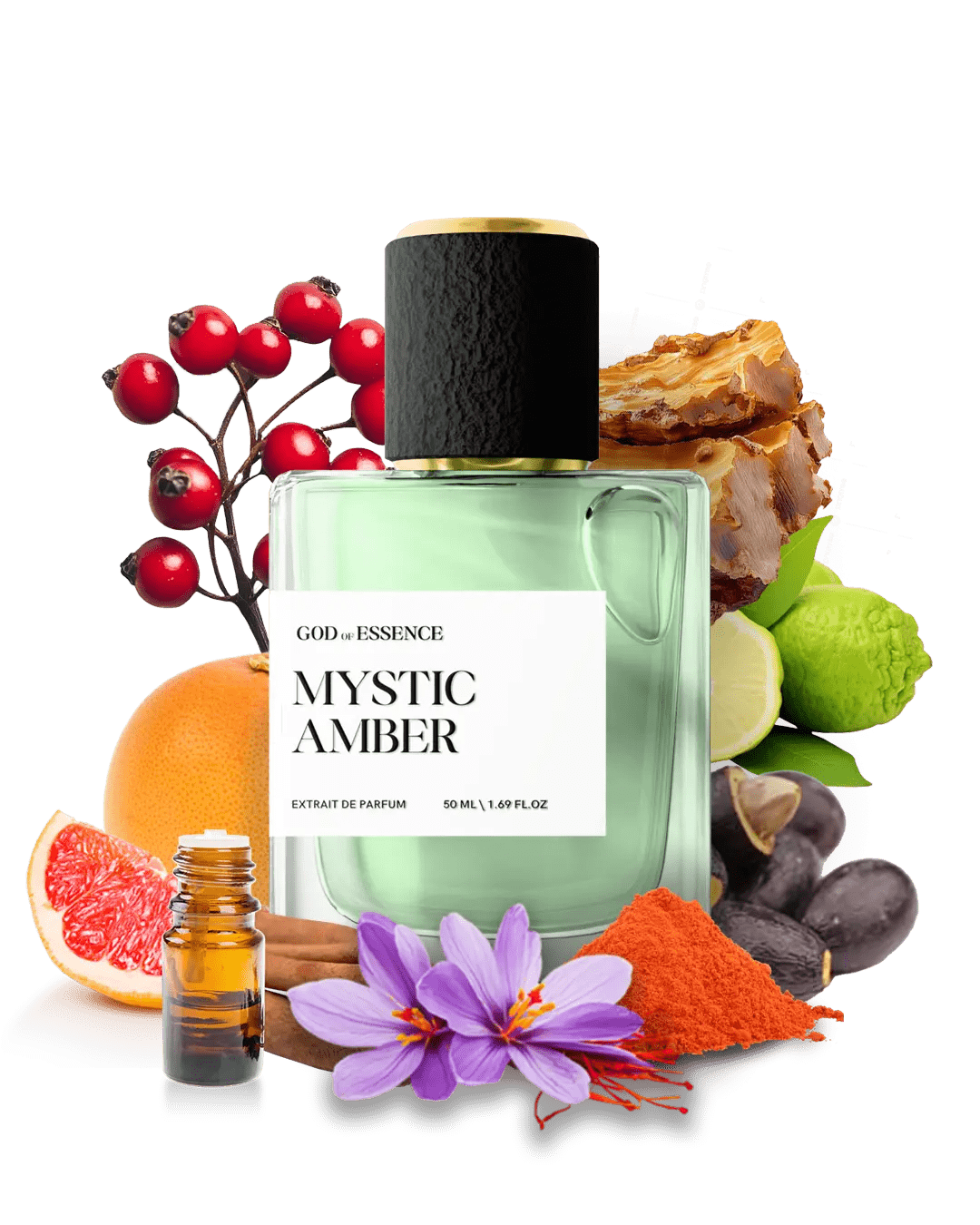"MYSTIC AMBER" EXTRAIT DE PARFUM FOR MEN - God Of Essence