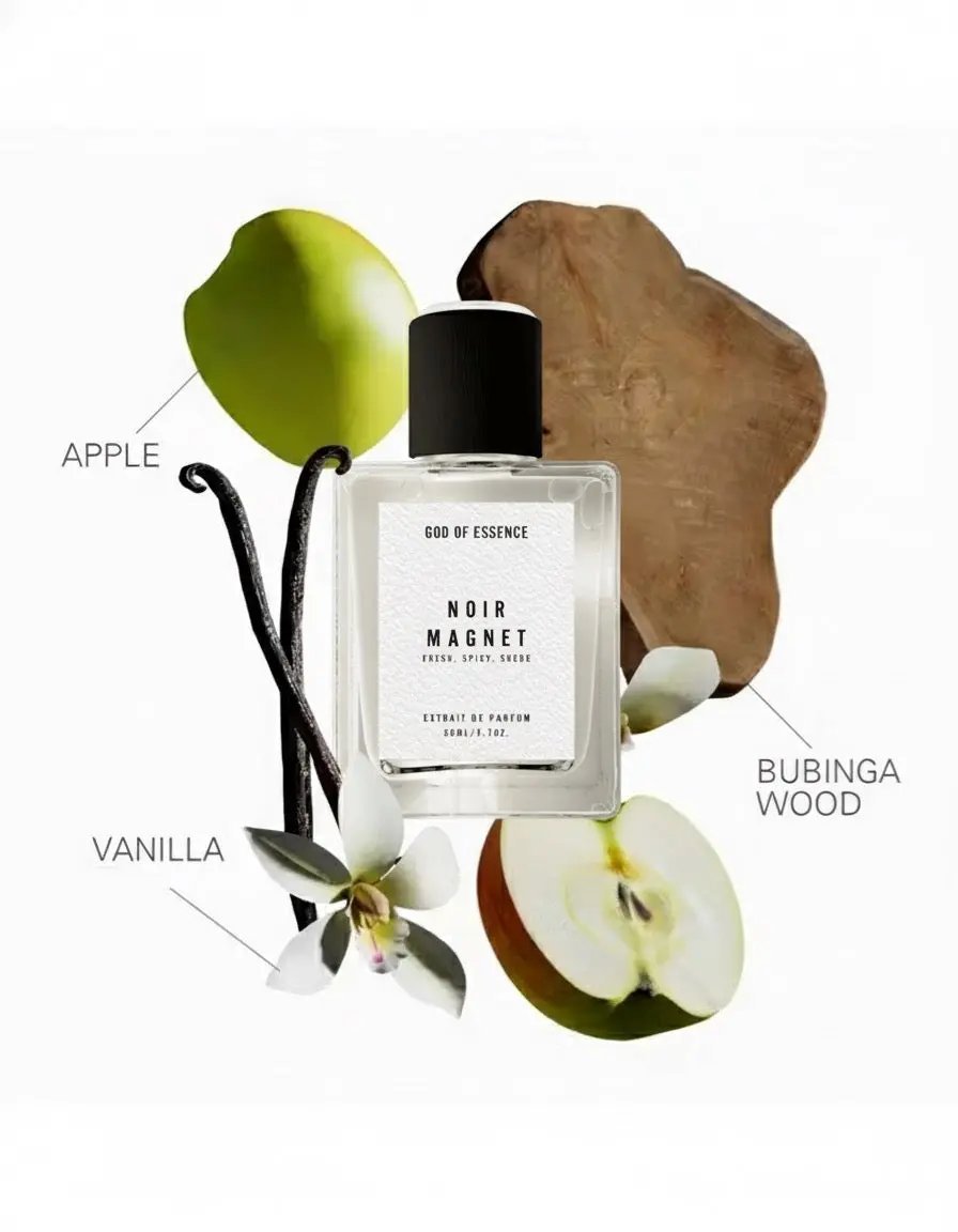 "Noir Magnet" – Extrait de Parfum for Men - God Of Essence