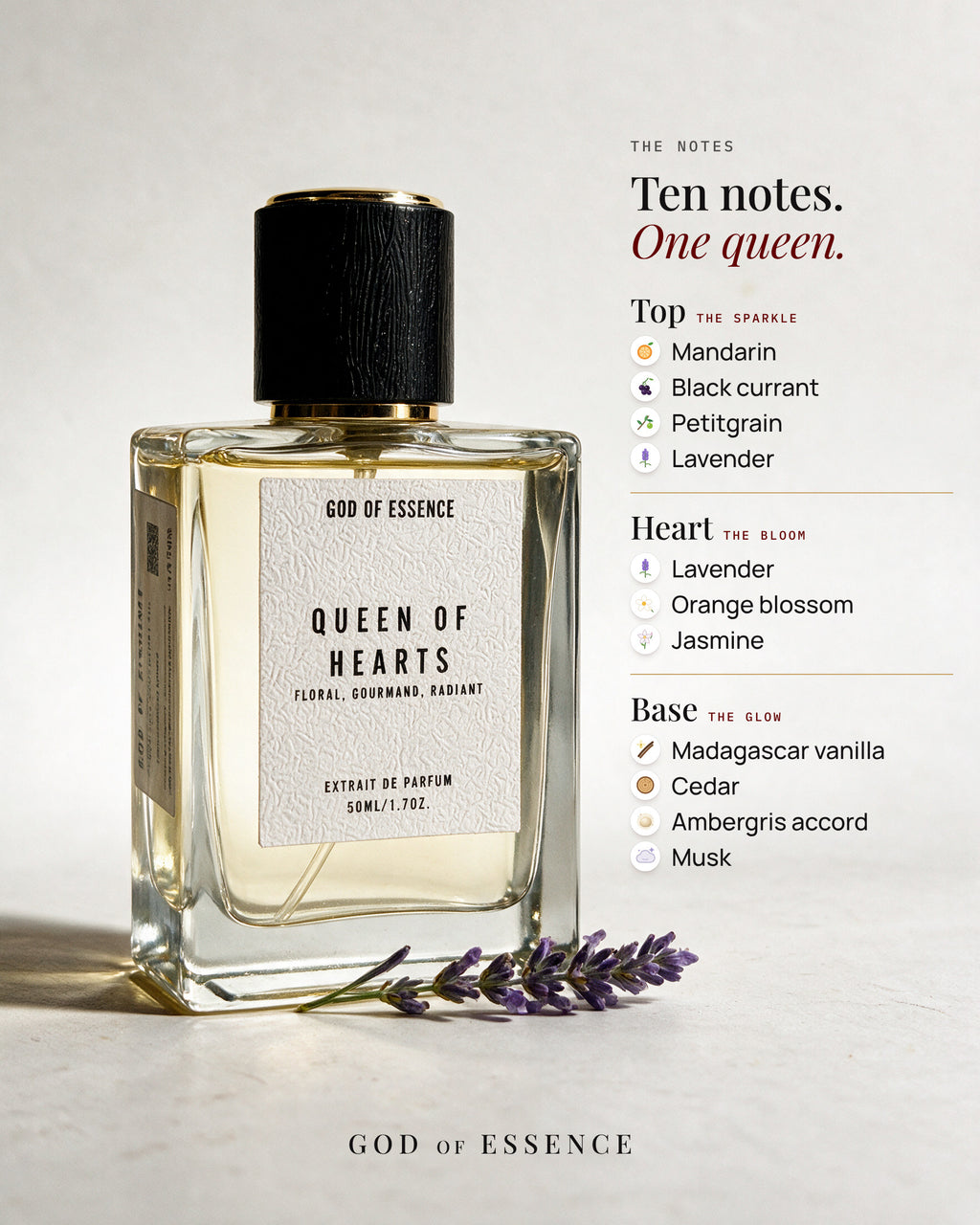 Queen of Hearts – Extrait de Parfum for Women
