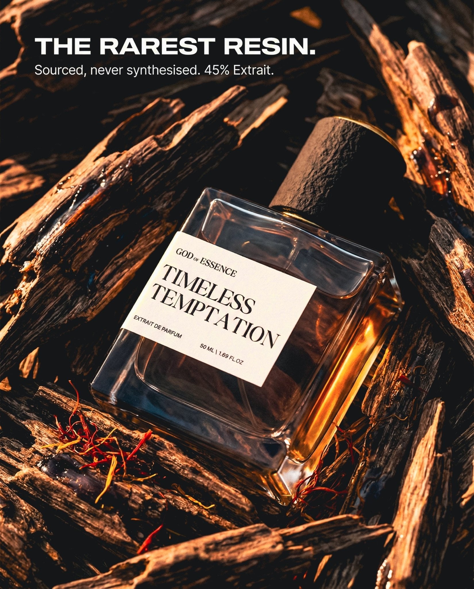 "TIMELESS TEMPTATION" EXTRAIT DE PARFUM FOR MEN - God Of Essence