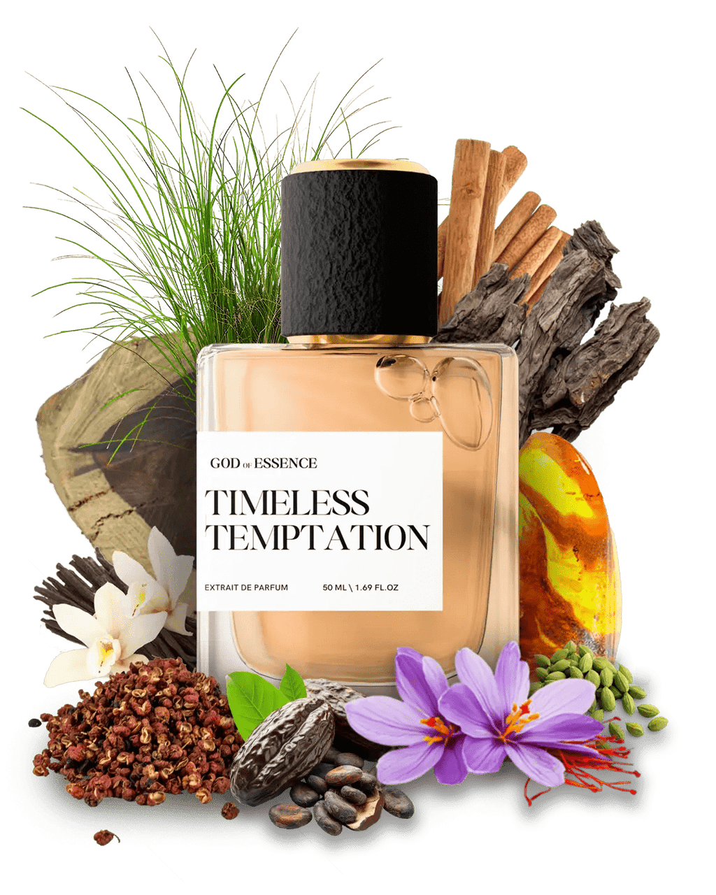 "TIMELESS TEMPTATION" EXTRAIT DE PARFUM FOR MEN - God Of Essence