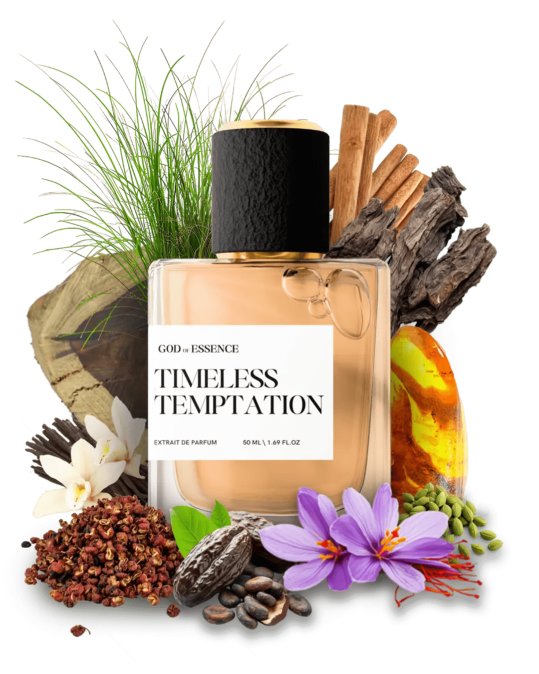 "TIMELESS TEMPTATION" EXTRAIT DE PARFUM FOR MEN - God Of Essence